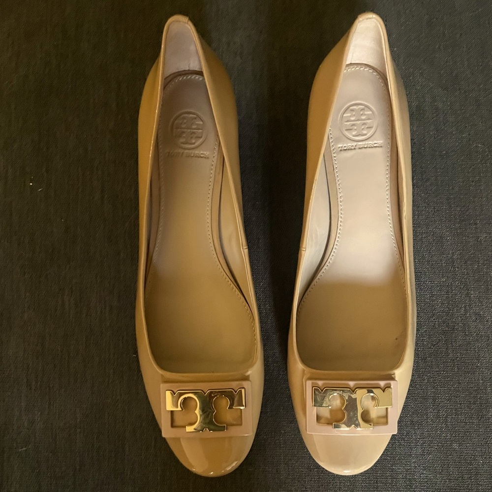 Tory Burch Patent Leather Flats size 9